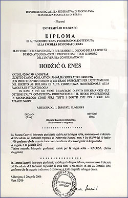 Dr Enes Hodzic